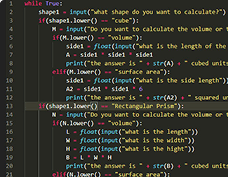 Imagem de tela de desenvolvimento